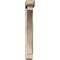 Ekena Millwork Thorton Craftsman Smooth Bracket w/ Offset Brace, Douglas Fir, 5 1/2"W x 28"D x 40"H BKT0604X28X40THR04SDF - alternate 4